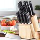 AmazonBasics Premium 18-Piece Knife Block Set | $45 | Amazon